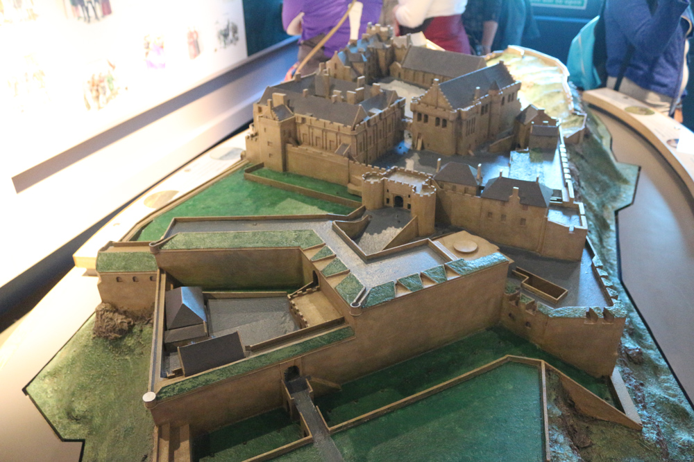 Model of Stirling Castle