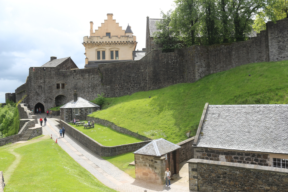 Former barracks and storage houses of Stirling Castle