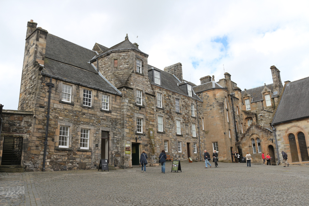 Inner Close with the Regimental Museum