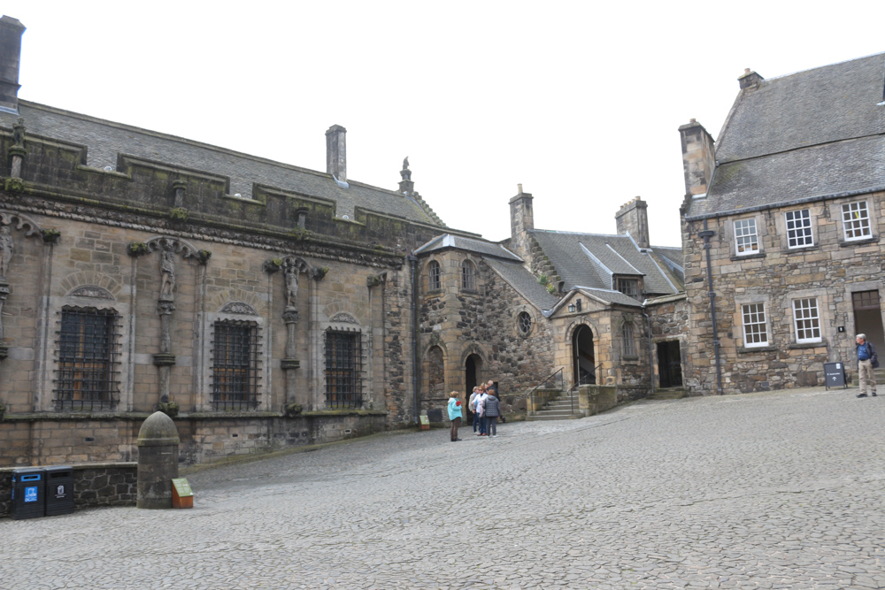 Inner Close with the Royal Palace of Stirling Castle