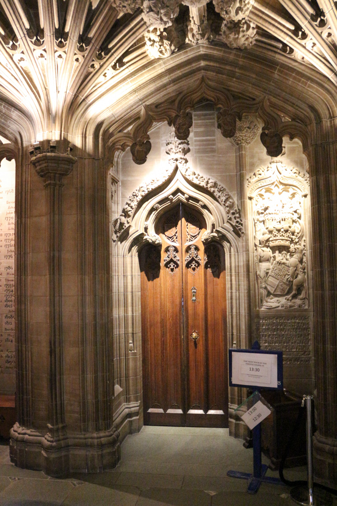 Entrance to the Thistle Chapel in St Giles' Cathedral