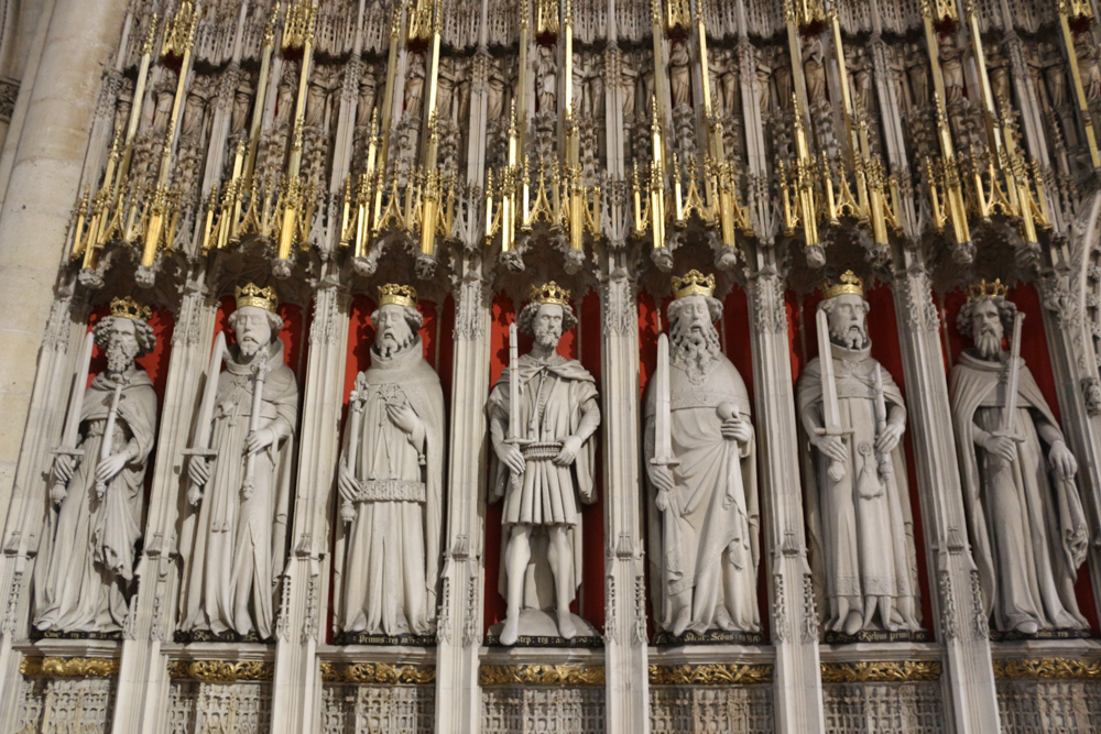 Chorschranke ("King's Screen") des York Minster