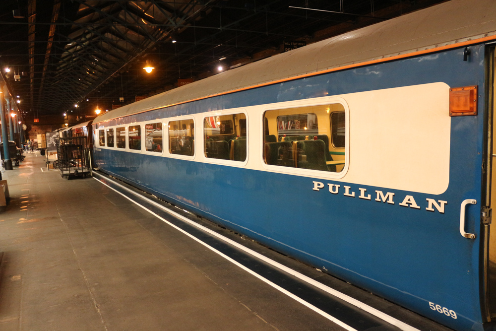 National Railway Museum (NRM): Pullman passenger carriage