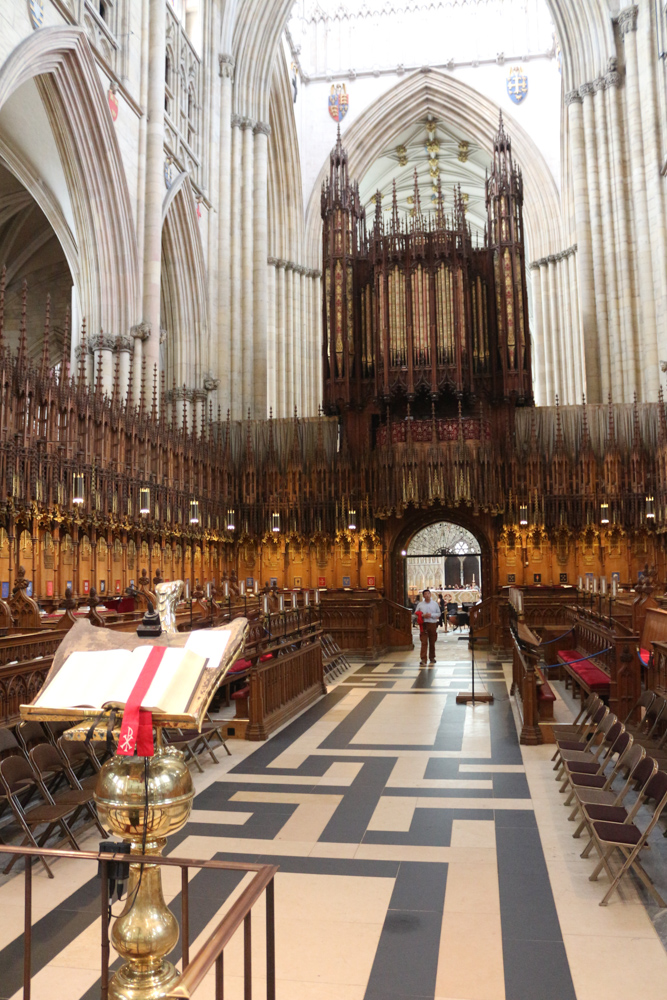 Chor des York Minster
