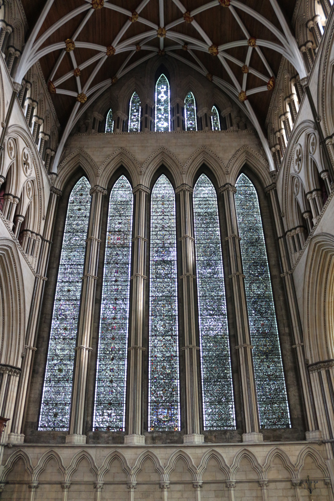 Huge window in the North Transept of York Minster