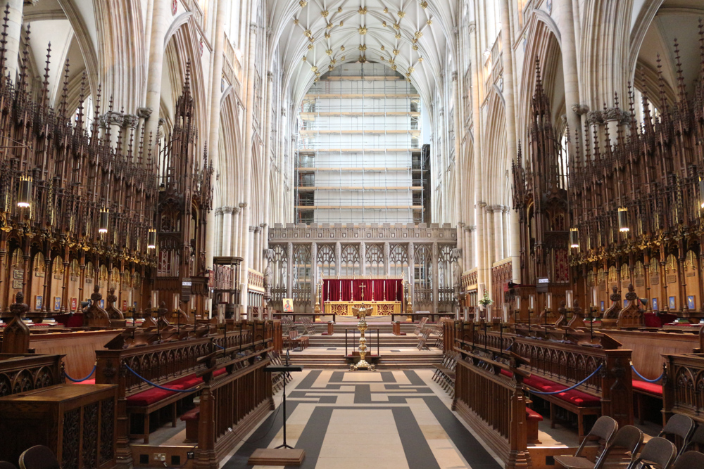 Chor des York Minster