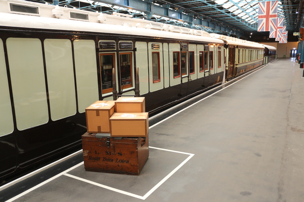 National Railway Museum (NRM): Collection of royal trains and saloons