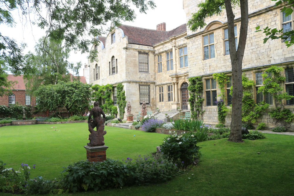 Garten vor dem Treasurer's House in York