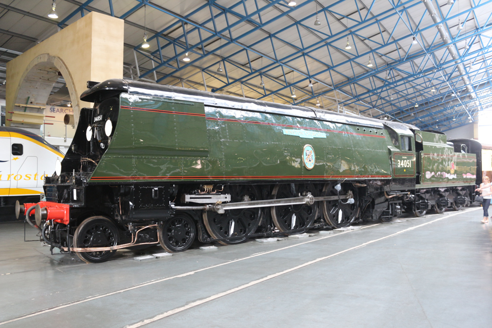 Nationales Eisenbahnmuseum: Dampflokomotive 34051