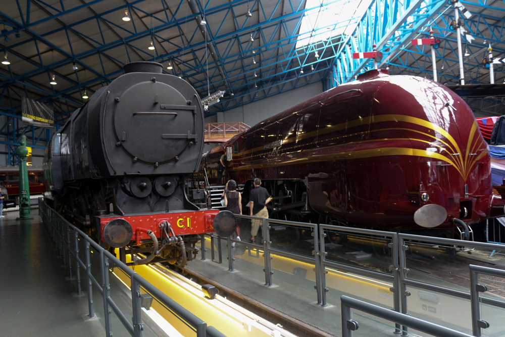 Nationales Eisenbahnmuseum: Dampflokomotiven