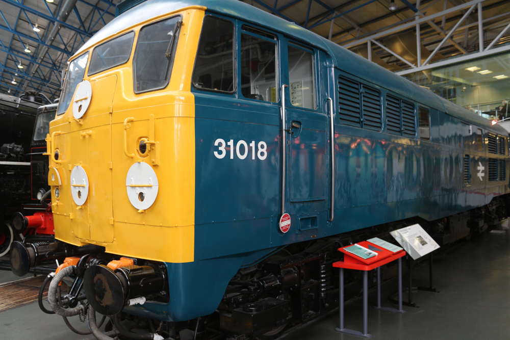 National Railway Museum (NRM): Locomotive 31018