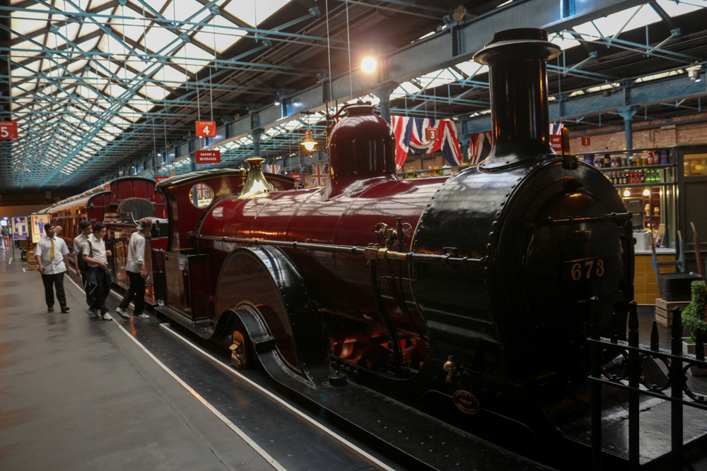 National Railway Museum (NRM): Steam locomotive 673