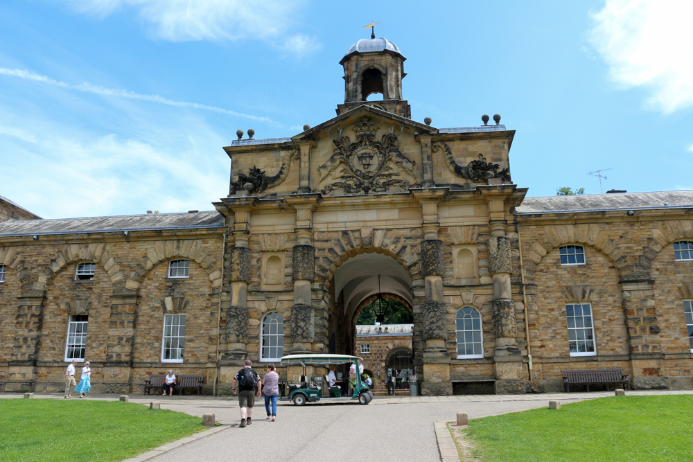 The former stables of Chatsworth House now feature shops and restaurants