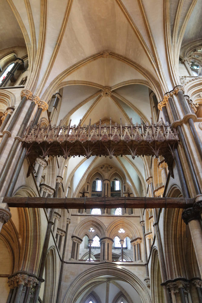Inside Lincoln Cathedral