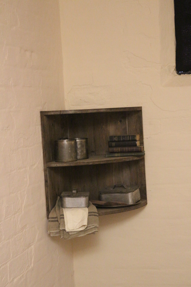 In einer der Zellen im Viktorianischen Gefängnis des Lincoln Castle