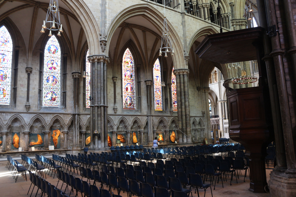 Inside Lincoln Cathedral