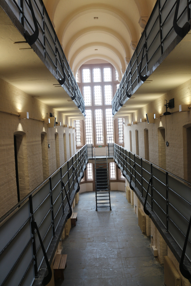 Gefangenensektion im Viktorianischen Gefängnis des Lincoln Castle