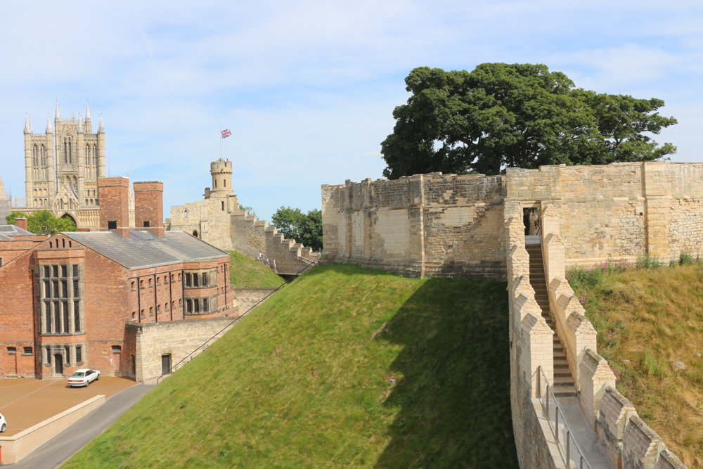 Der so genannte Lucy Tower des Lincoln Castle