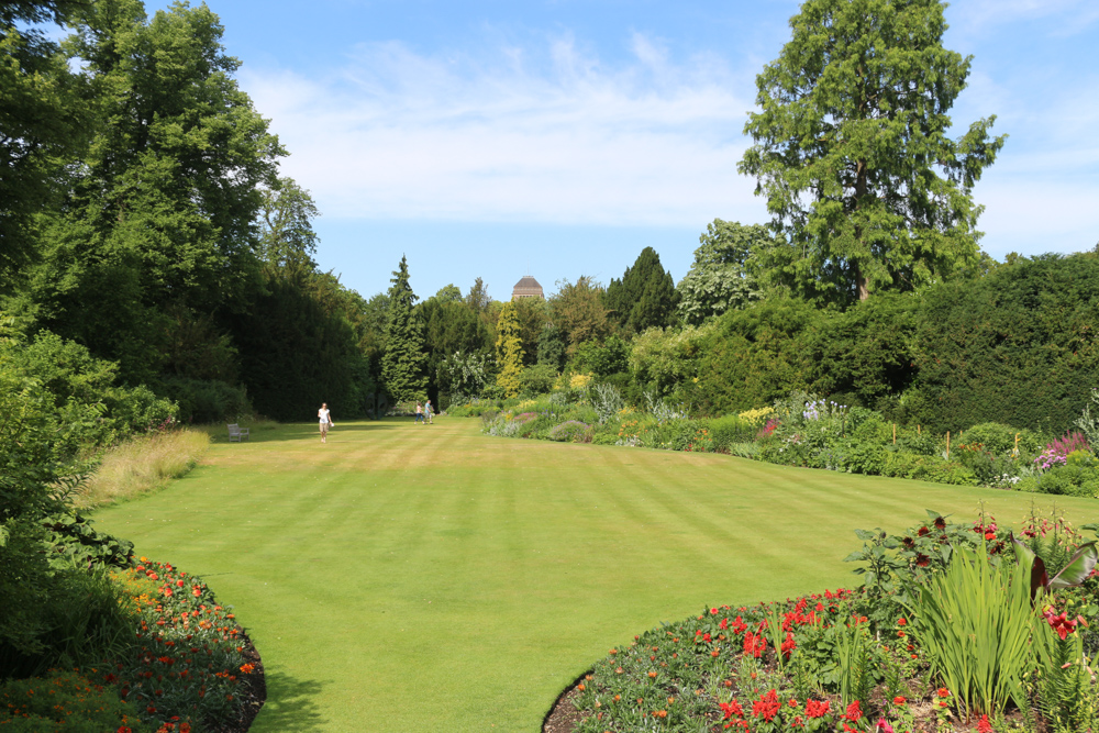 Park behind the Clare College