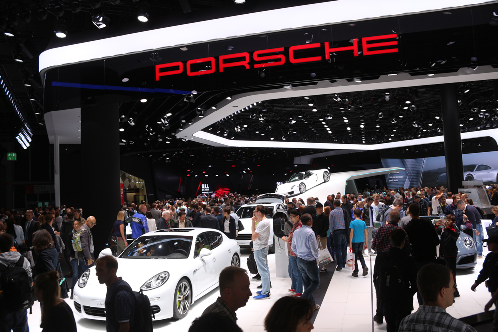 Porsche Ausstellungsstand