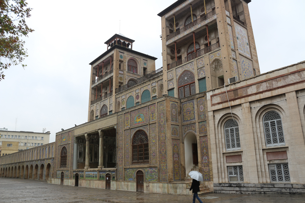 The multistory Edifice of the Sun (Shams ol-Emareh)