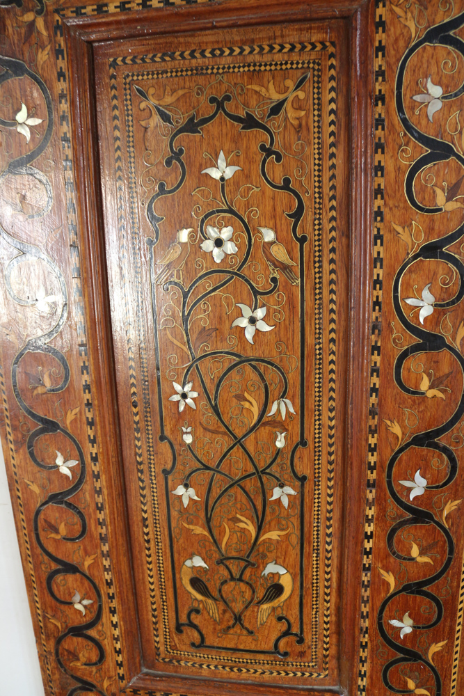 Inlays in of the doors of the Ghavam Garden pavilion