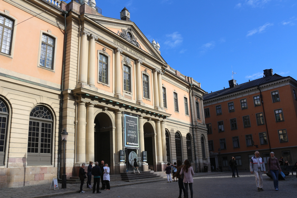 Gamla Stan: Svenska Akademien und das Nobel Museum