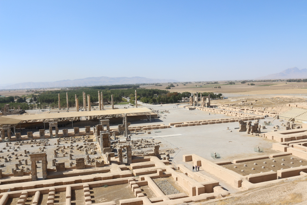 Rundblick über Persepolis