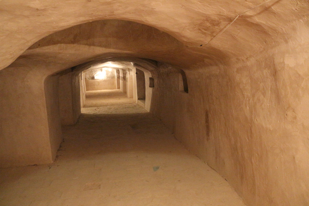 Underground level of the Jame Mosque of Nain. This was only used during the summer to offer protection from the sun.