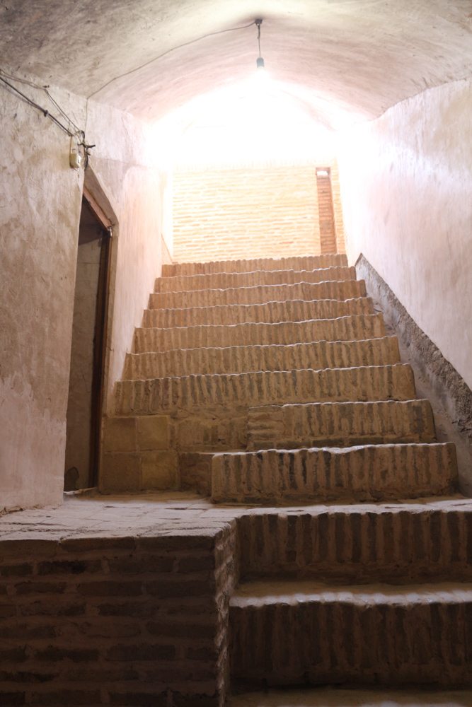 Steps to the water supply under the Jame Mosque of Nain