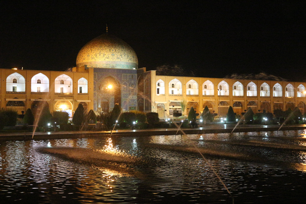 The Lotfollah Mosque on Naghsh-i Jahan Square