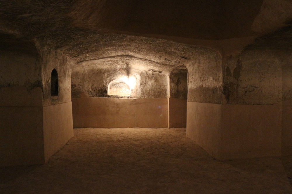 Underground level of the Jame Mosque of Nain. This was only used during the summer to offer protection from the sun.