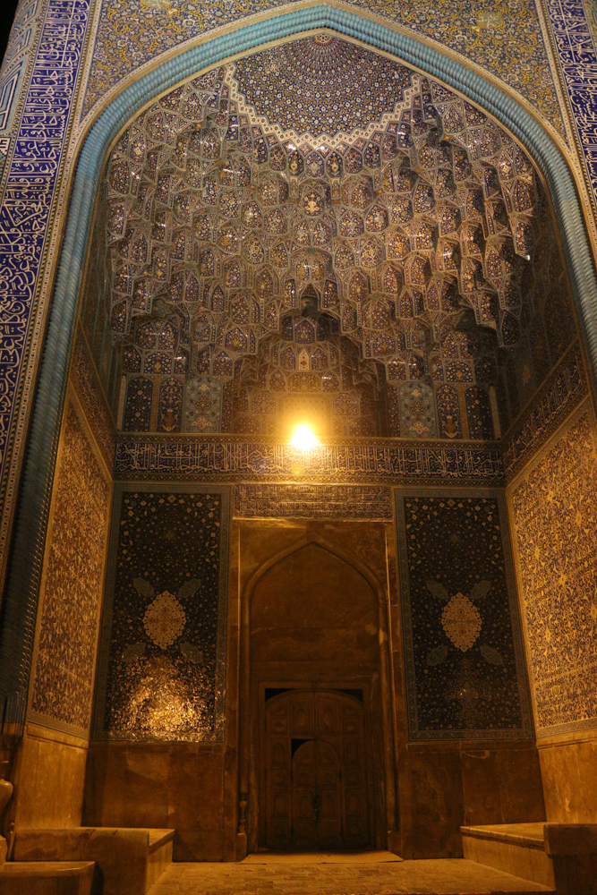 The Masjed-e Shah (Shah Mosque) on Naghsh-i Jahan Square