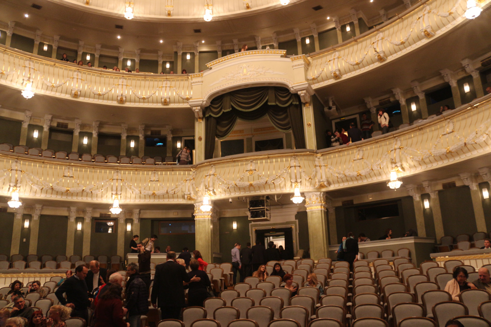 Neue Bühne des Moskauer Bolschoi Theaters