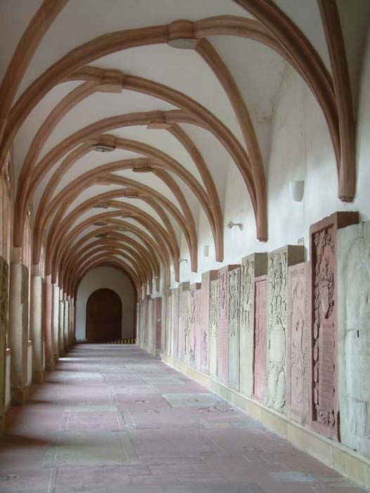 Cloister south of the nave of St. Kilian