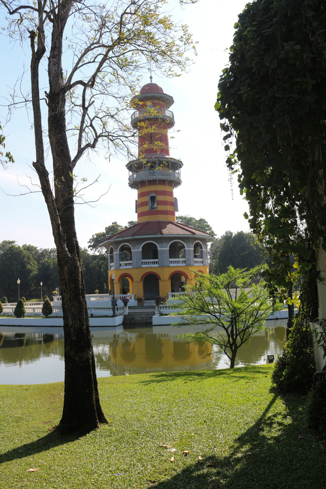 Ho Withun Thasana, or Sages' Lookout, in the gardens of the Bang Pa-In summer palace in Ayutthaya