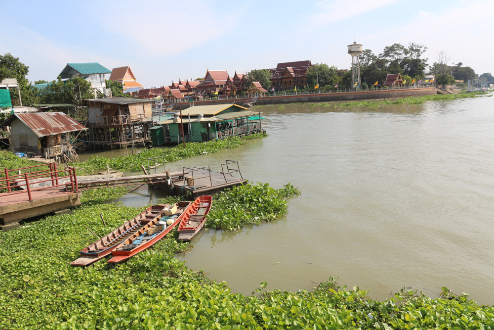 Kanäle von Ayutthaya