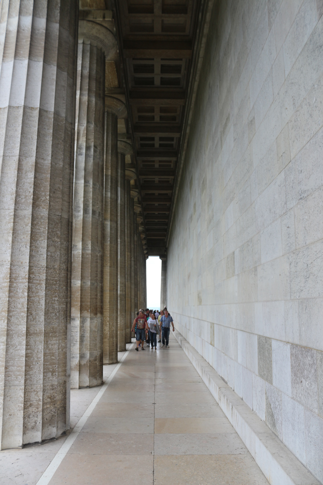 The Walhalla is a hall of fame that honors laudable and distinguished people in German history