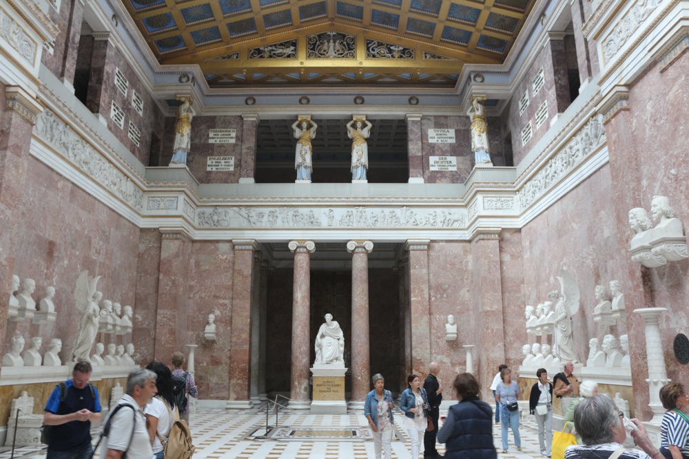 Interior of the Walhalla