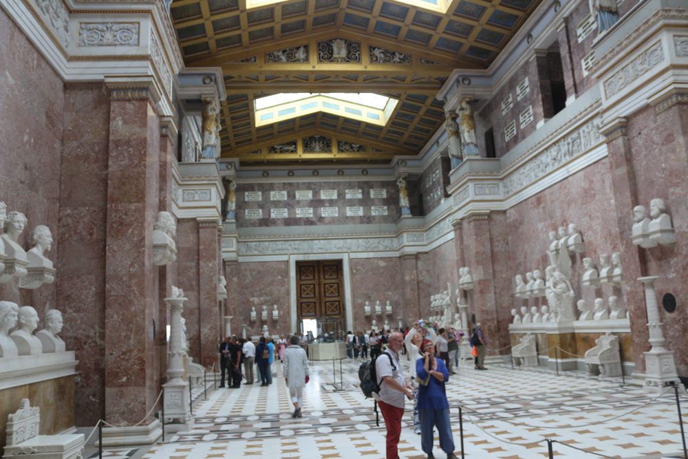 Interior of the Walhalla