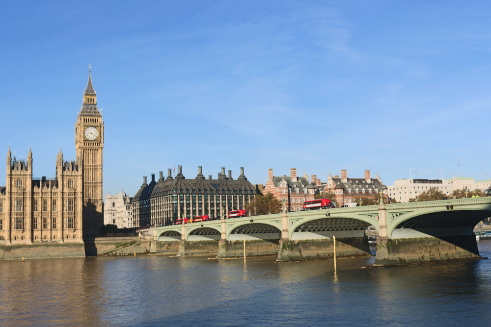 Palace of Westminster with Houses of Parliament