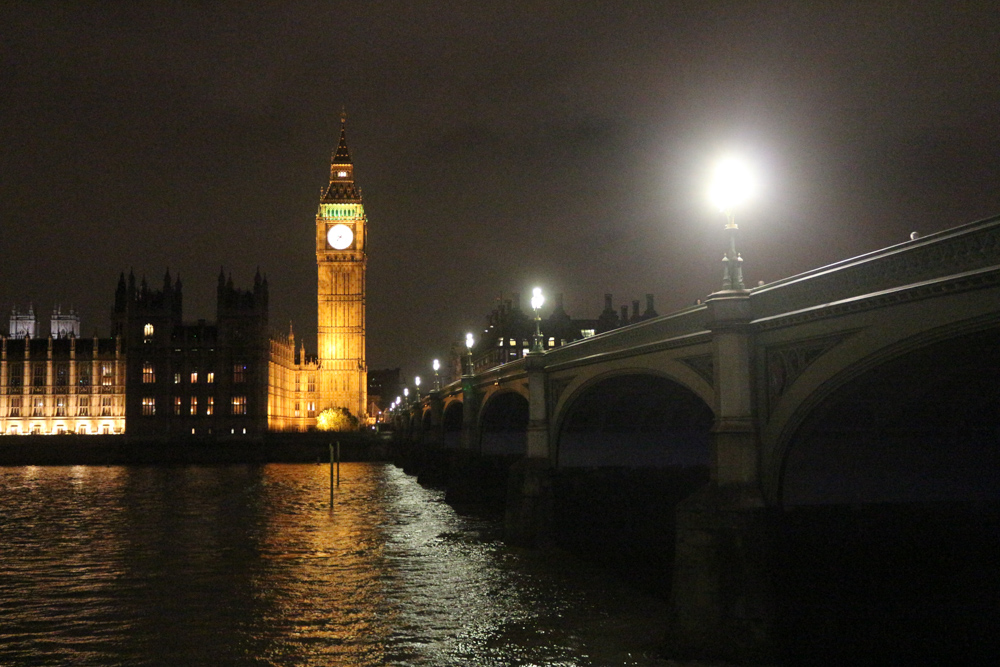 Big Ben at night