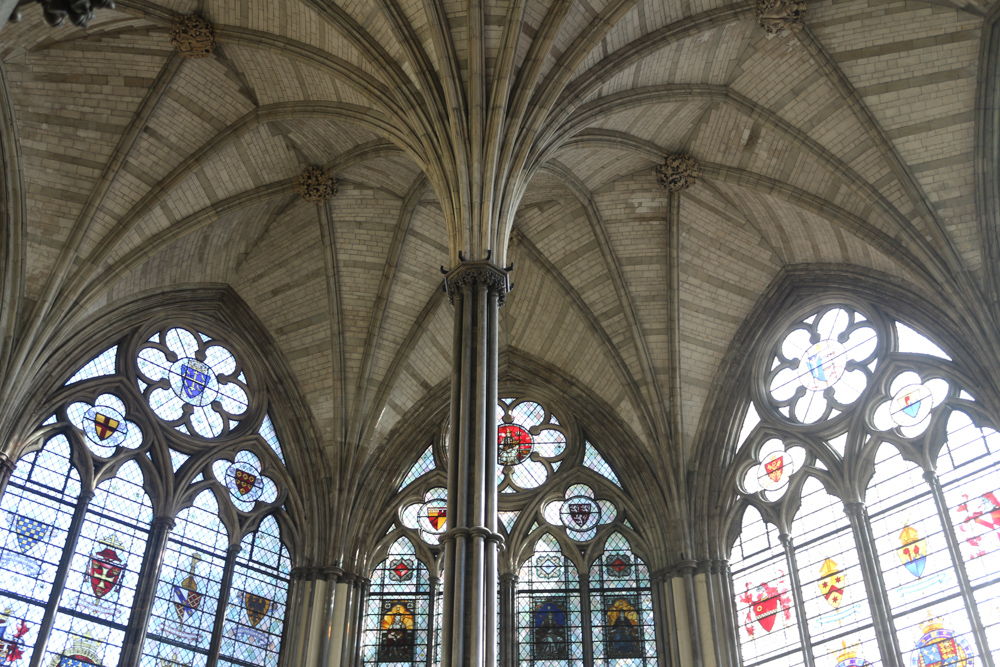 Kapitelhaus in der Westminster Abbey