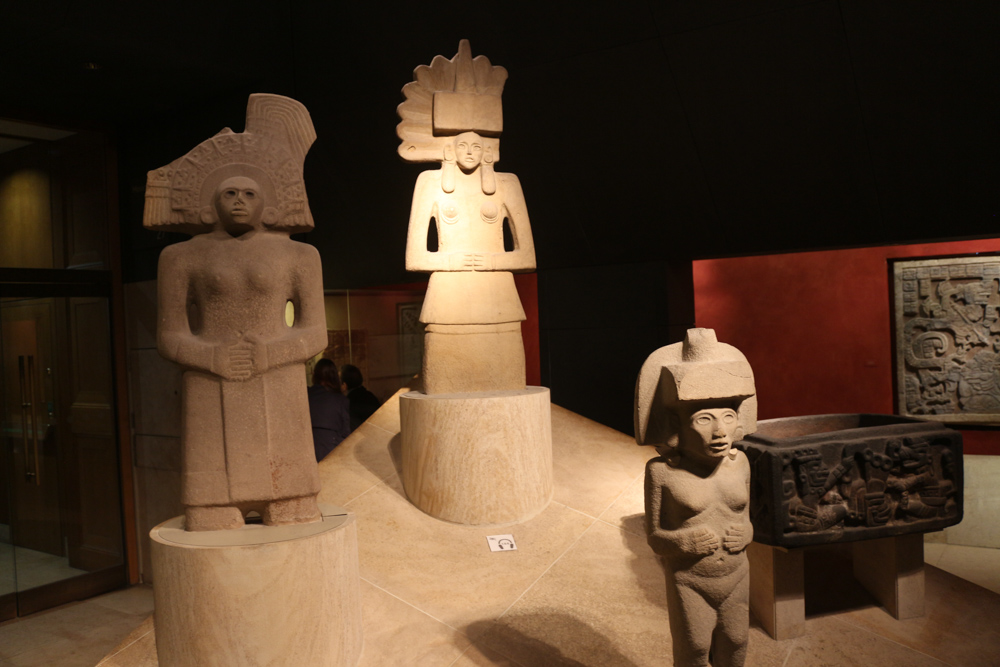 Maya exhibits in the British Museum