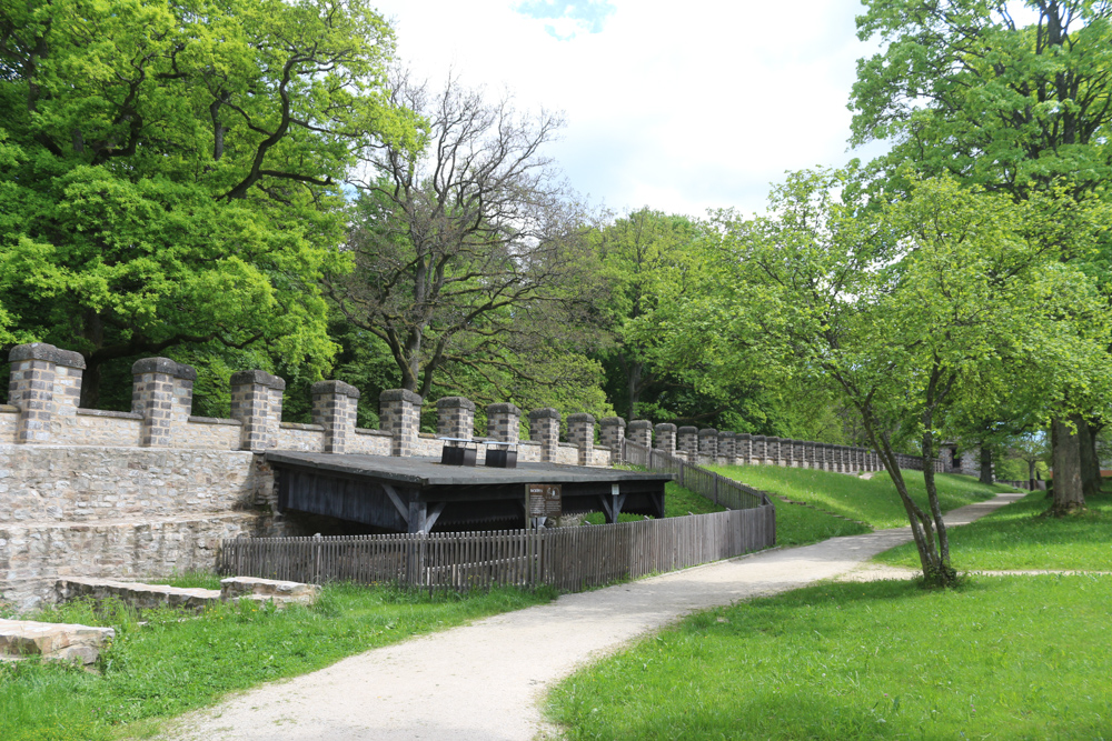 Das rekonstruierte römische Kastell Saalburg