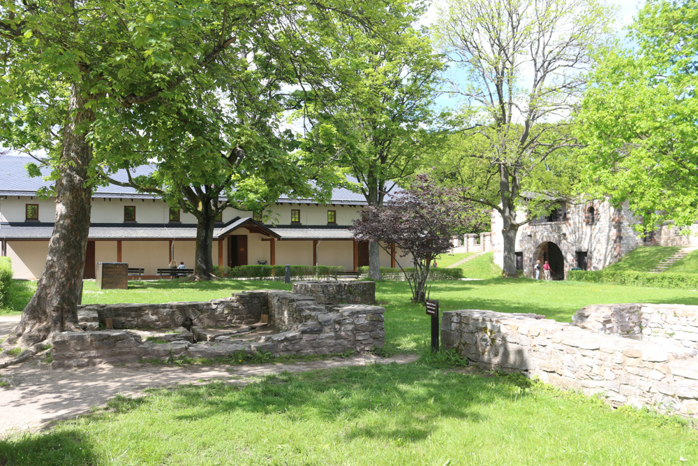 Reconstruction of the roman fort Saalburg