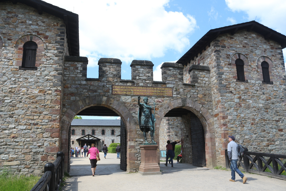 Principa (main building) of the roman fort Saalburg