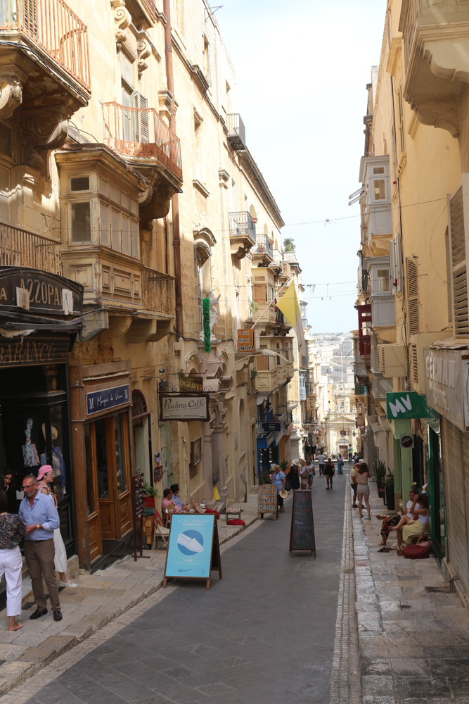 Straße in Valetta