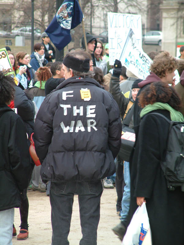 Friedensdemonstration im Boston Common Park