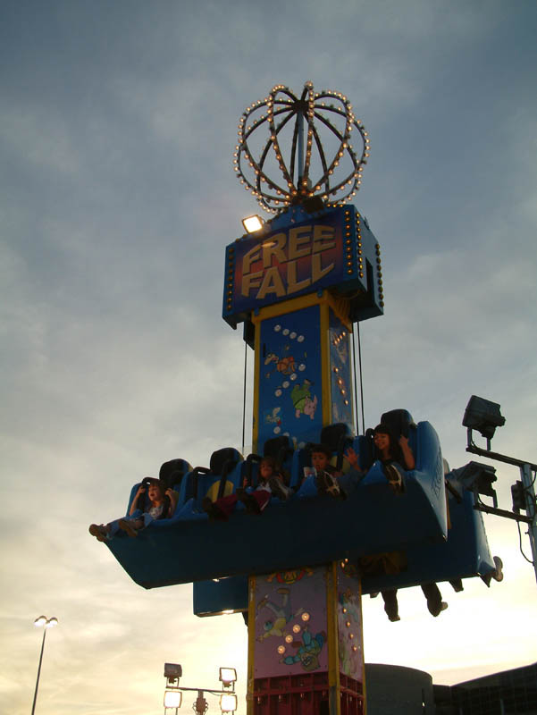 Jahrmarkt auf dem Houston Rodeo